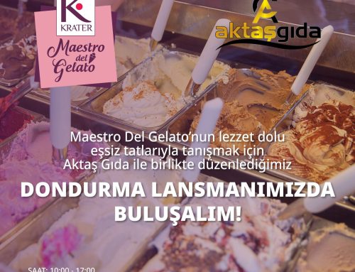 Krater, Eskişehir’de Dondurma Lansmanı Gerçekleştirdi